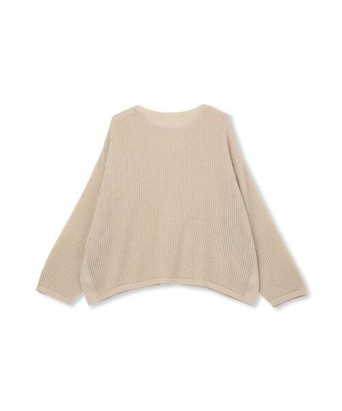 Droite lautreamont / ドロワットロートレアモン ニット・セーター | メッシュ柄プルオーバー≪手洗い可能≫ | 詳細29