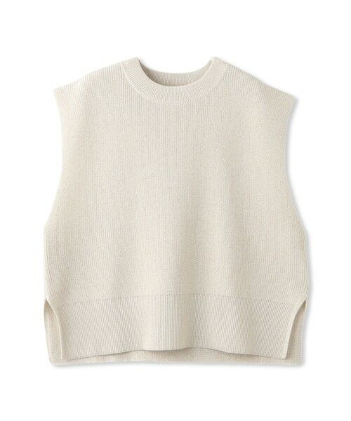 Droite lautreamont / ドロワットロートレアモン ニット・セーター | ラメ片畦ベスト≪手洗い可能≫ | 詳細10