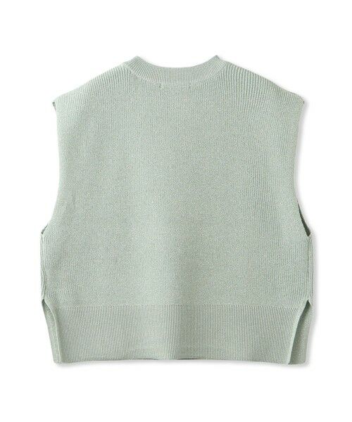 Droite lautreamont / ドロワットロートレアモン ニット・セーター | ラメ片畦ベスト≪手洗い可能≫ | 詳細21