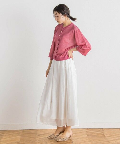 Droite lautreamont / ドロワットロートレアモン カーディガン・ボレロ | 【WEB限定】ラメシアーパールカーディガン≪手洗い可能≫ | 詳細18