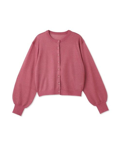 Droite lautreamont / ドロワットロートレアモン カーディガン・ボレロ | 【WEB限定】ラメシアーパールカーディガン≪手洗い可能≫ | 詳細19