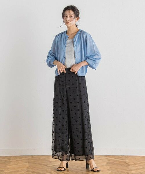 Droite lautreamont / ドロワットロートレアモン カーディガン・ボレロ | 【WEB限定】ラメシアーパールカーディガン≪手洗い可能≫ | 詳細23