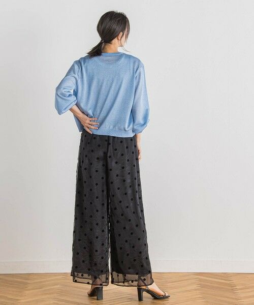 Droite lautreamont / ドロワットロートレアモン カーディガン・ボレロ | 【WEB限定】ラメシアーパールカーディガン≪手洗い可能≫ | 詳細25