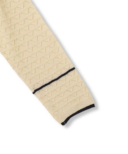 Droite lautreamont / ドロワットロートレアモン ニット・セーター | 【WEB限定】2WAY透かし柄ラインニット≪手洗い可能≫ | 詳細22