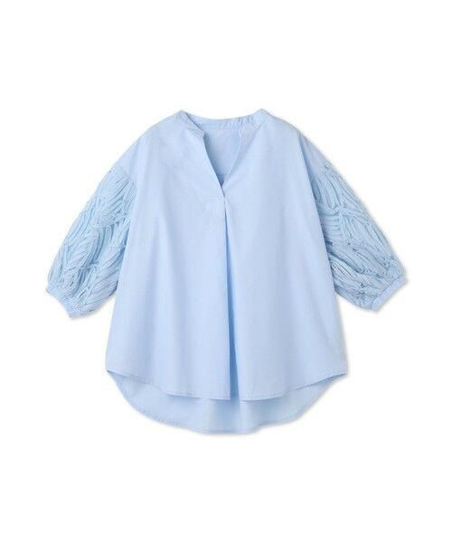 Droite lautreamont / ドロワットロートレアモン シャツ・ブラウス | 袖刺繍レーススキッパー7分袖ブラウス≪手洗い可能≫ | 詳細26