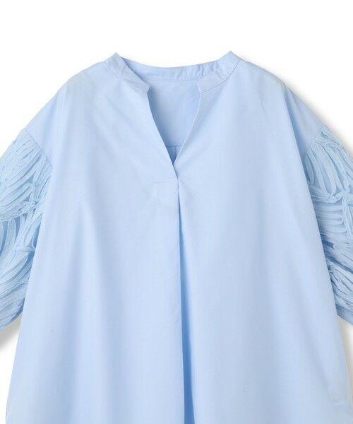 Droite lautreamont / ドロワットロートレアモン シャツ・ブラウス | 袖刺繍レーススキッパー7分袖ブラウス≪手洗い可能≫ | 詳細28