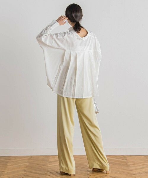 Droite lautreamont / ドロワットロートレアモン シャツ・ブラウス | 【WEB限定】ストライプショートシャツ≪洗濯機で洗える≫ | 詳細7