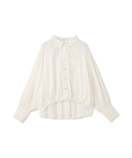 Droite lautreamont / ドロワットロートレアモン シャツ・ブラウス | 【WEB限定】ストライプショートシャツ≪洗濯機で洗える≫ | 詳細10