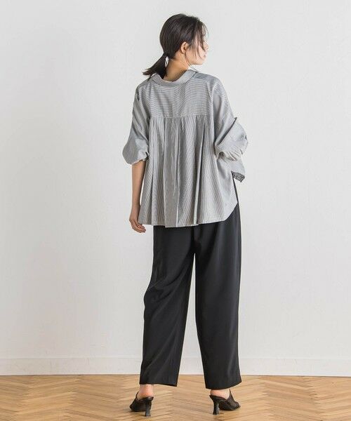 Droite lautreamont / ドロワットロートレアモン シャツ・ブラウス | 【WEB限定】ストライプショートシャツ≪洗濯機で洗える≫ | 詳細28