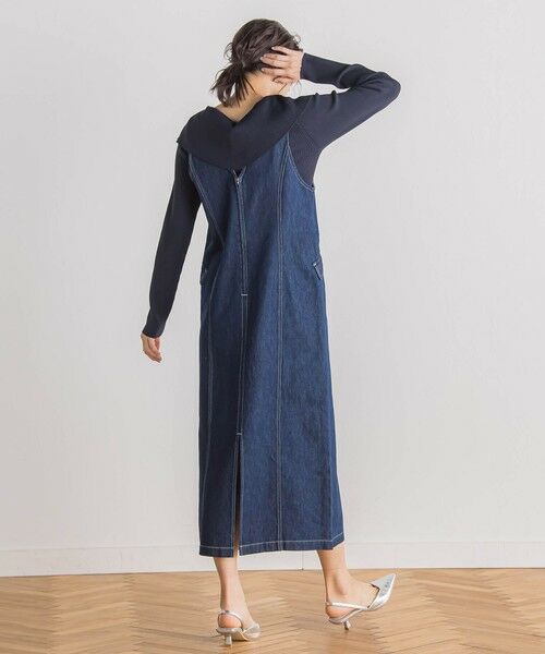 Droite lautreamont / ドロワットロートレアモン ロング・マキシ丈ワンピース | デニムジャンスカ≪洗濯機で洗える≫ | 詳細16