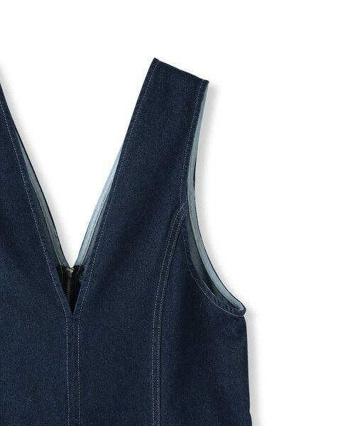 Droite lautreamont / ドロワットロートレアモン ロング・マキシ丈ワンピース | デニムジャンスカ≪洗濯機で洗える≫ | 詳細21