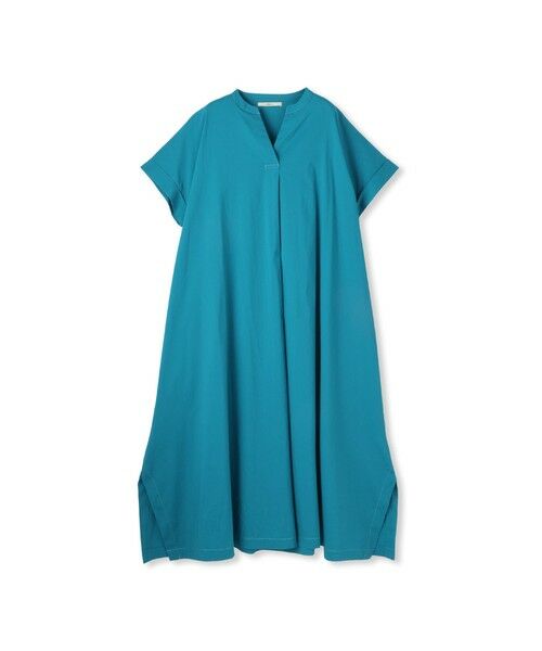 Droite lautreamont / ドロワットロートレアモン ロング・マキシ丈ワンピース | 綿ナイロンストレッチワンピース≪手洗い可能≫ | 詳細8