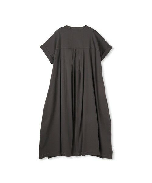 Droite lautreamont / ドロワットロートレアモン ロング・マキシ丈ワンピース | 綿ナイロンストレッチワンピース≪手洗い可能≫ | 詳細15