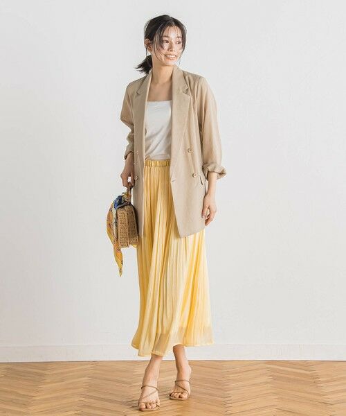 Droite lautreamont / ドロワットロートレアモン テーラードジャケット | シアー麻調合繊ジャケット≪手洗い可能≫ | 詳細11