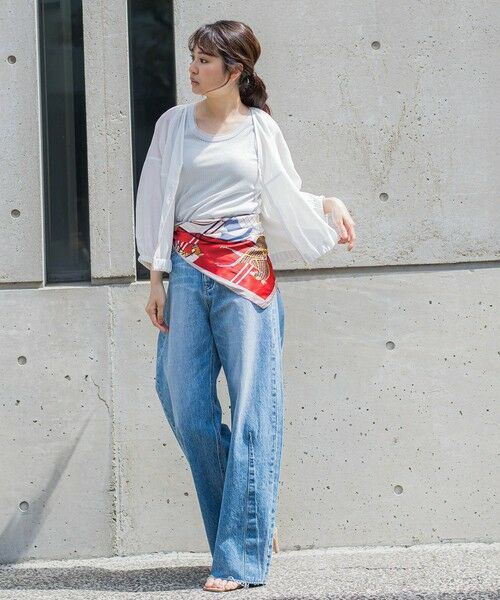 Droite lautreamont / ドロワットロートレアモン テーラードジャケット | シアー麻調合繊ブルゾン≪手洗い可能≫ | 詳細3