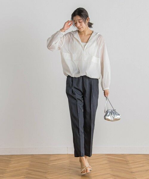 Droite lautreamont / ドロワットロートレアモン テーラードジャケット | ECOエアーナイロンアノラックパーカー≪洗濯機で洗える≫ | 詳細8