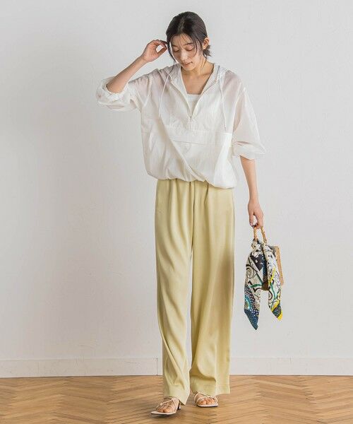 Droite lautreamont / ドロワットロートレアモン テーラードジャケット | ECOエアーナイロンアノラックパーカー≪洗濯機で洗える≫ | 詳細3