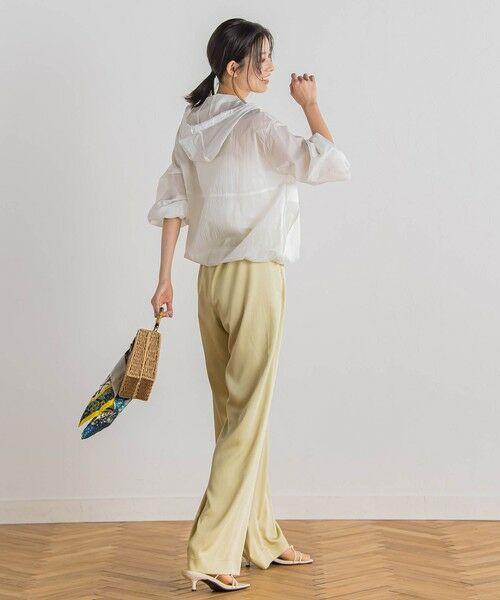 Droite lautreamont / ドロワットロートレアモン テーラードジャケット | ECOエアーナイロンアノラックパーカー≪洗濯機で洗える≫ | 詳細4