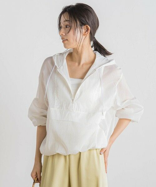 Droite lautreamont / ドロワットロートレアモン テーラードジャケット | ECOエアーナイロンアノラックパーカー≪洗濯機で洗える≫ | 詳細6