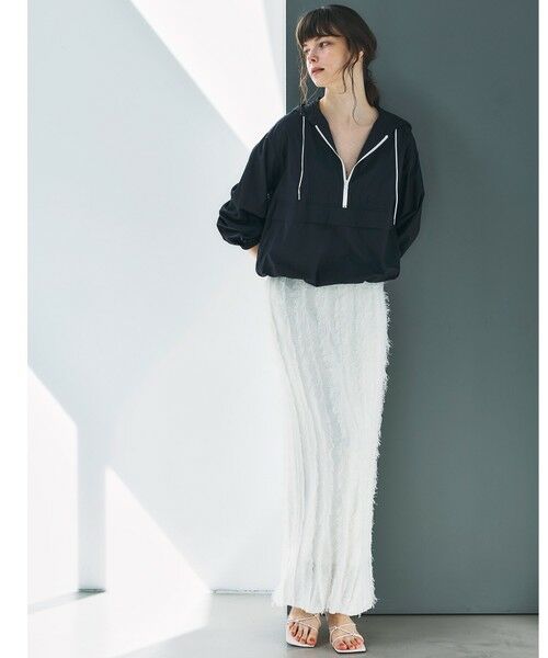 Droite lautreamont / ドロワットロートレアモン テーラードジャケット | ECOエアーナイロンアノラックパーカー≪洗濯機で洗える≫ | 詳細16