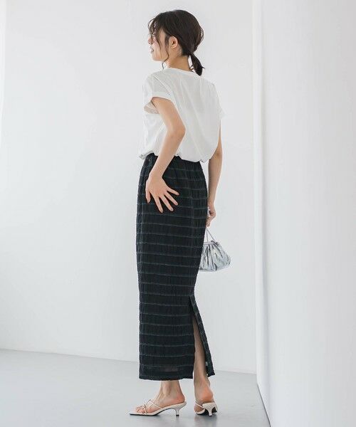 Droite lautreamont / ドロワットロートレアモン カットソー | ドライタッチコットンロゴTシャツ≪洗濯機で洗える≫ | 詳細2