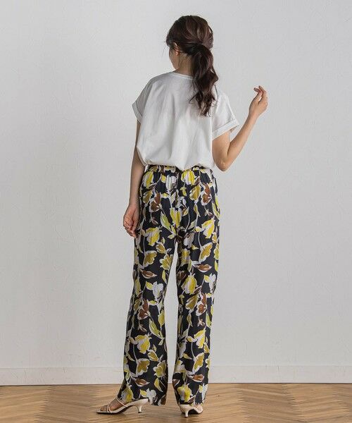 Droite lautreamont / ドロワットロートレアモン カットソー | ドライタッチコットンロゴTシャツ≪洗濯機で洗える≫ | 詳細11