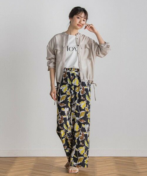 Droite lautreamont / ドロワットロートレアモン カットソー | ドライタッチコットンロゴTシャツ≪洗濯機で洗える≫ | 詳細14