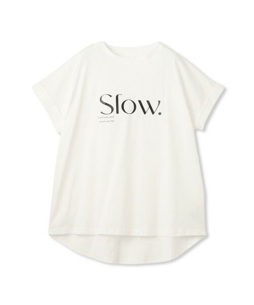 Droite lautreamont / ドロワットロートレアモン カットソー | ドライタッチコットンロゴTシャツ≪洗濯機で洗える≫ | 詳細21