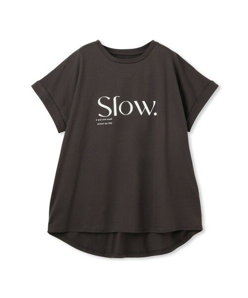 Droite lautreamont / ドロワットロートレアモン カットソー | ドライタッチコットンロゴTシャツ≪洗濯機で洗える≫ | 詳細29