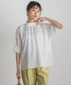 Droite lautreamont / ドロワットロートレアモン カットソー | シルケットギャザープルオーバー