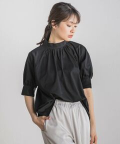 Droite lautreamont / ドロワットロートレアモン カットソー | シルケットギャザープルオーバー