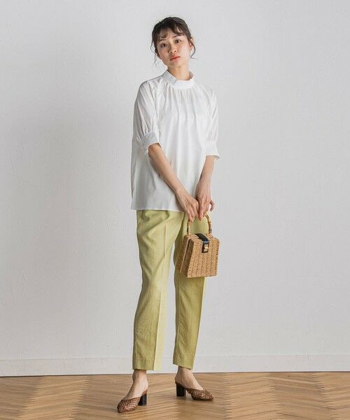 Droite lautreamont / ドロワットロートレアモン カットソー | シルケットギャザープルオーバー | 詳細2