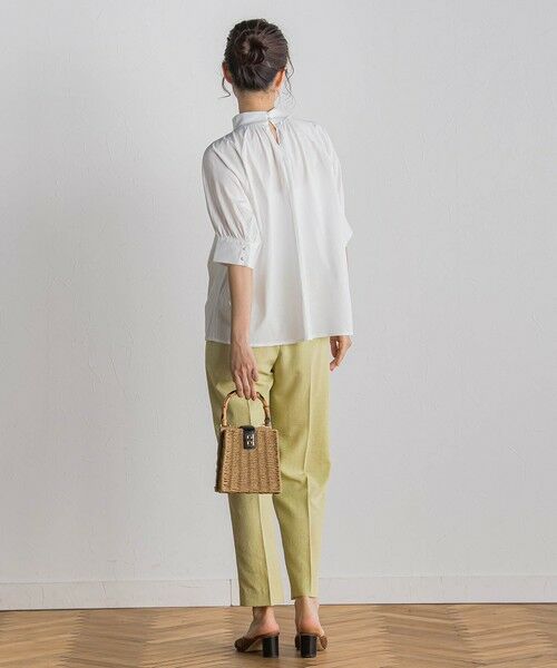 Droite lautreamont / ドロワットロートレアモン カットソー | シルケットギャザープルオーバー | 詳細4