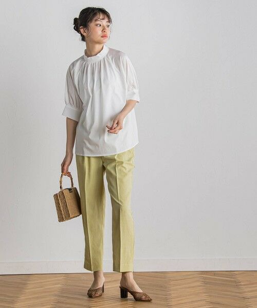 Droite lautreamont / ドロワットロートレアモン カットソー | シルケットギャザープルオーバー | 詳細5