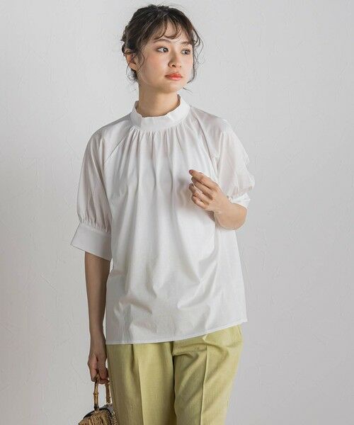 Droite lautreamont / ドロワットロートレアモン カットソー | シルケットギャザープルオーバー | 詳細6