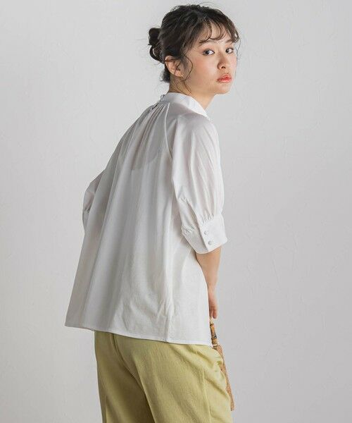 Droite lautreamont / ドロワットロートレアモン カットソー | シルケットギャザープルオーバー | 詳細7