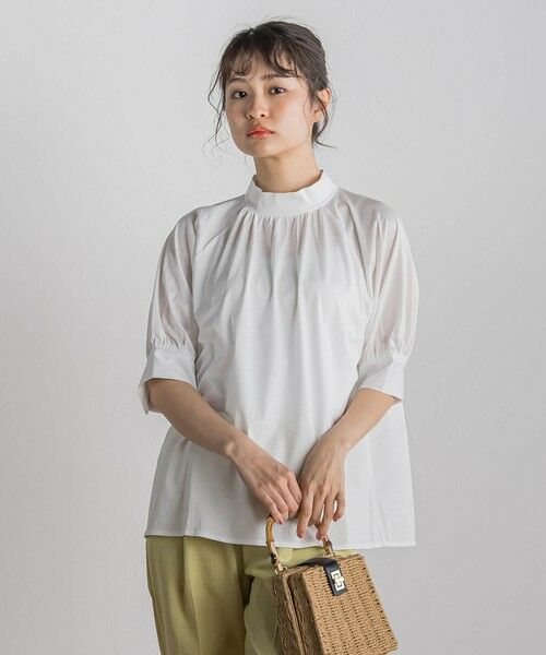 Droite lautreamont / ドロワットロートレアモン カットソー | シルケットギャザープルオーバー | 詳細9