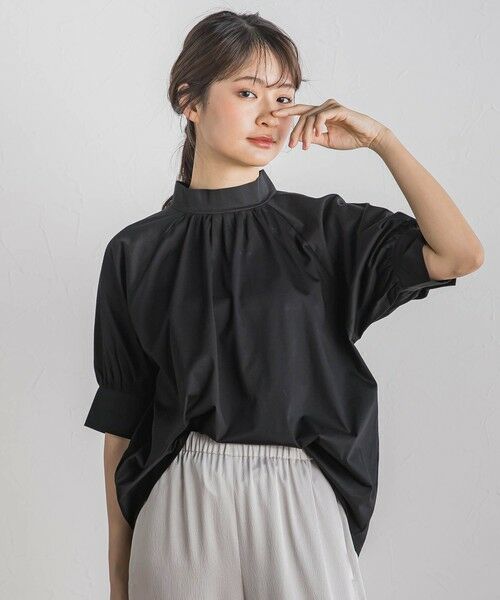 Droite lautreamont / ドロワットロートレアモン カットソー | シルケットギャザープルオーバー | 詳細15