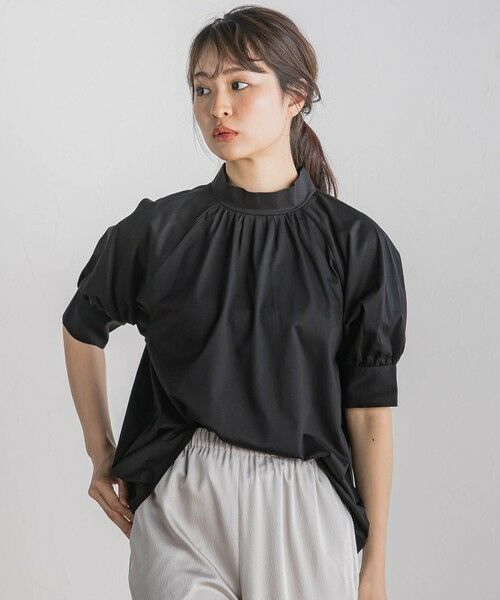 Droite lautreamont / ドロワットロートレアモン カットソー | シルケットギャザープルオーバー | 詳細16