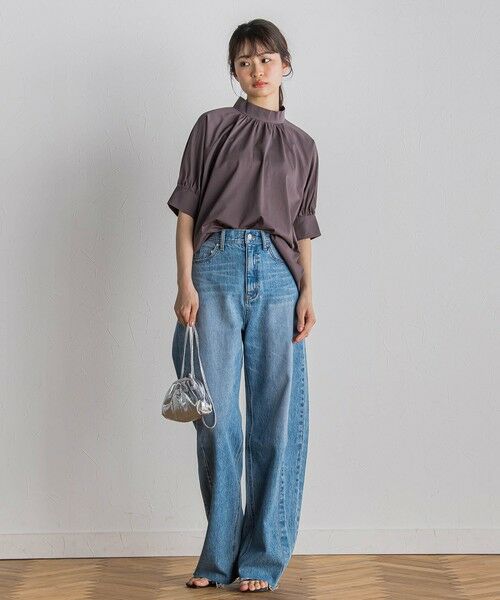 Droite lautreamont / ドロワットロートレアモン カットソー | シルケットギャザープルオーバー | 詳細20