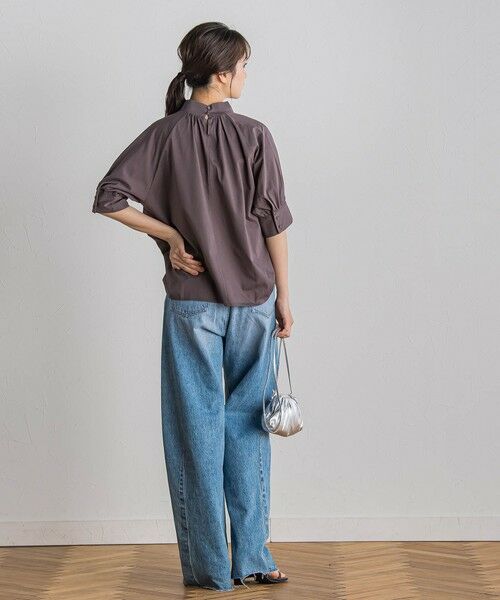 Droite lautreamont / ドロワットロートレアモン カットソー | シルケットギャザープルオーバー | 詳細22