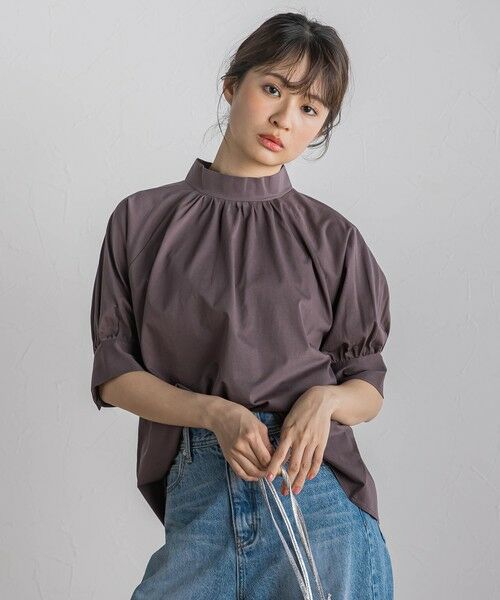 Droite lautreamont / ドロワットロートレアモン カットソー | シルケットギャザープルオーバー | 詳細26