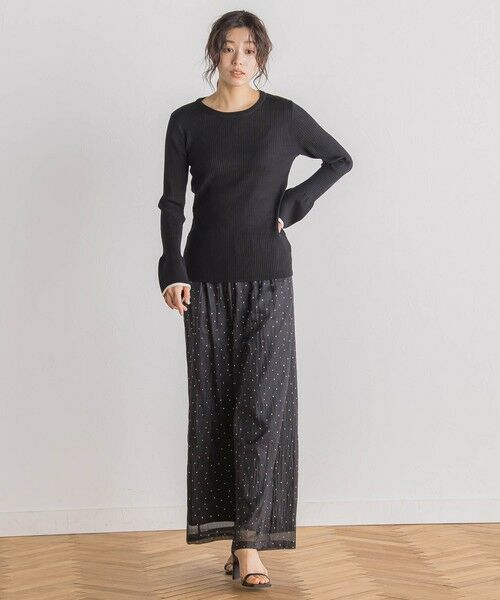 Droite lautreamont / ドロワットロートレアモン その他パンツ | 箔ドットオーガンパンツ≪手洗い可能≫ | 詳細10
