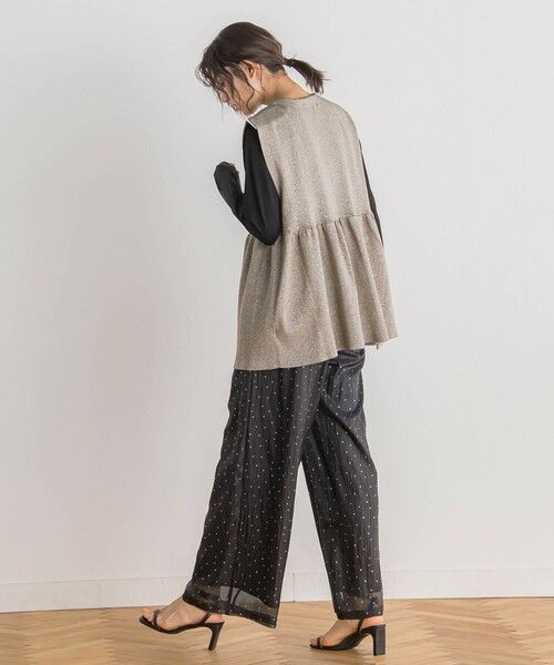 Droite lautreamont / ドロワットロートレアモン その他パンツ | 箔ドットオーガンパンツ≪手洗い可能≫ | 詳細12