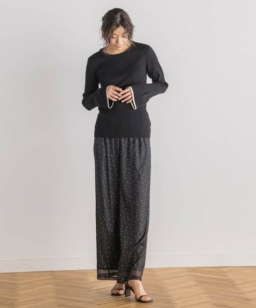 Droite lautreamont / ドロワットロートレアモン その他パンツ | 箔ドットオーガンパンツ≪手洗い可能≫ | 詳細8