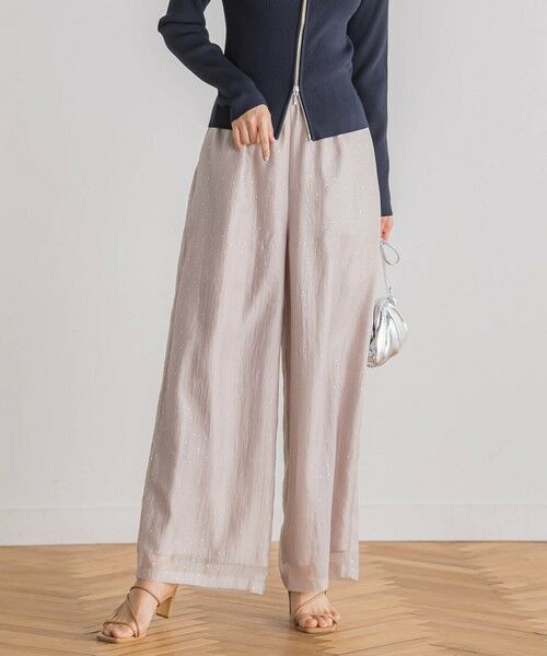 Droite lautreamont / ドロワットロートレアモン その他パンツ | 箔ドットオーガンパンツ≪手洗い可能≫ | 詳細14