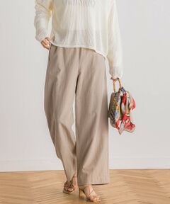 Droite lautreamont / ドロワットロートレアモン その他パンツ | フィブリルグログランパンツ≪洗濯機で洗える≫