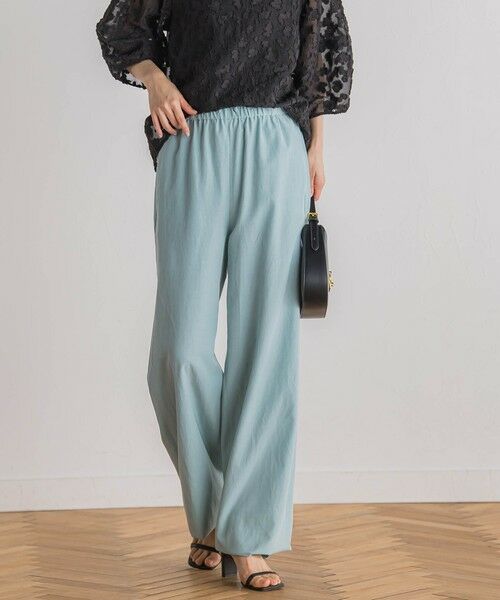 Droite lautreamont / ドロワットロートレアモン その他パンツ | フィブリルグログランパンツ≪洗濯機で洗える≫ | 詳細7