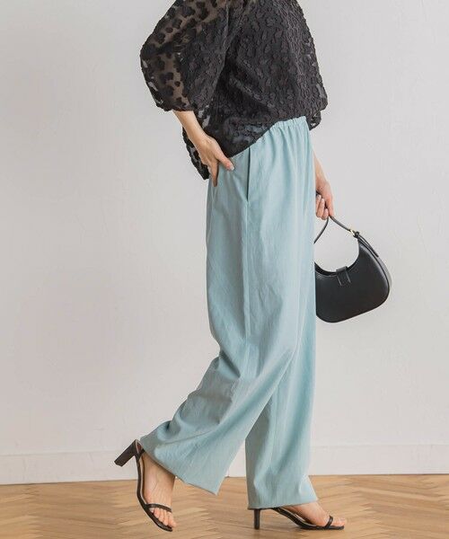 Droite lautreamont / ドロワットロートレアモン その他パンツ | フィブリルグログランパンツ≪洗濯機で洗える≫ | 詳細10