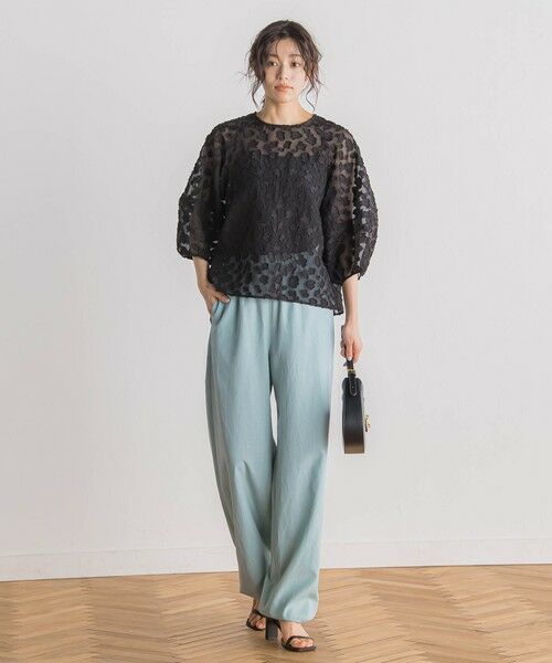 Droite lautreamont / ドロワットロートレアモン その他パンツ | フィブリルグログランパンツ≪洗濯機で洗える≫ | 詳細11